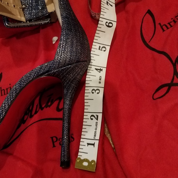 Christian Louboutin
- Gourmi 100. Denim Sandals - Blue, size 36 - Picture 3 of 7